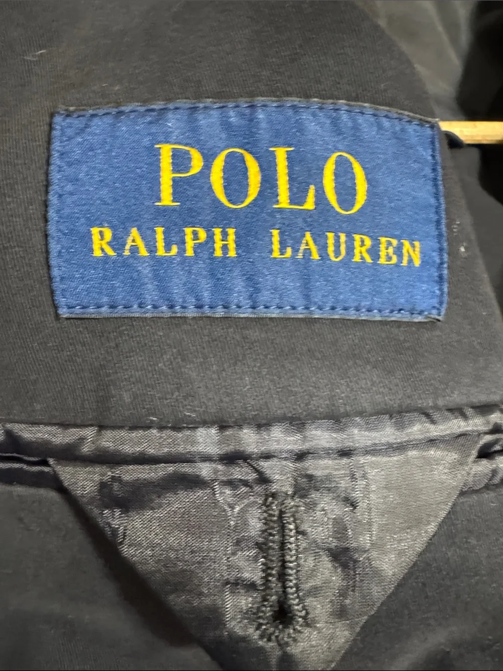 Polo Ralph Lauren Men's Navy Cotton Blazer size 40R Tailored Classic Capsule